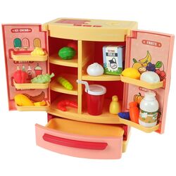 Игрушечный холодильник LeanToys 9416 (Pink/Yellow) Thumb