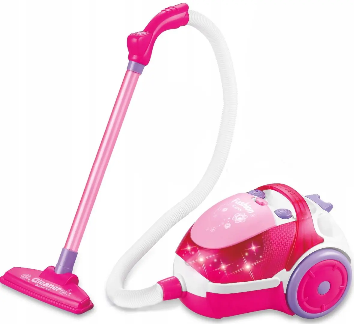 Aspirator jucarie LeanToys Fashion Lots of Fun 1024 (Pink)