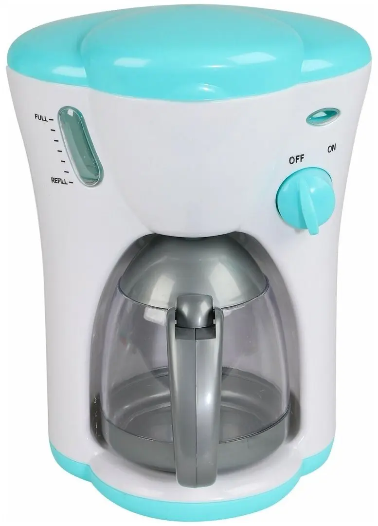 Aparat de cafea de jucărie Little Kitchen 52473 (White/Blue)