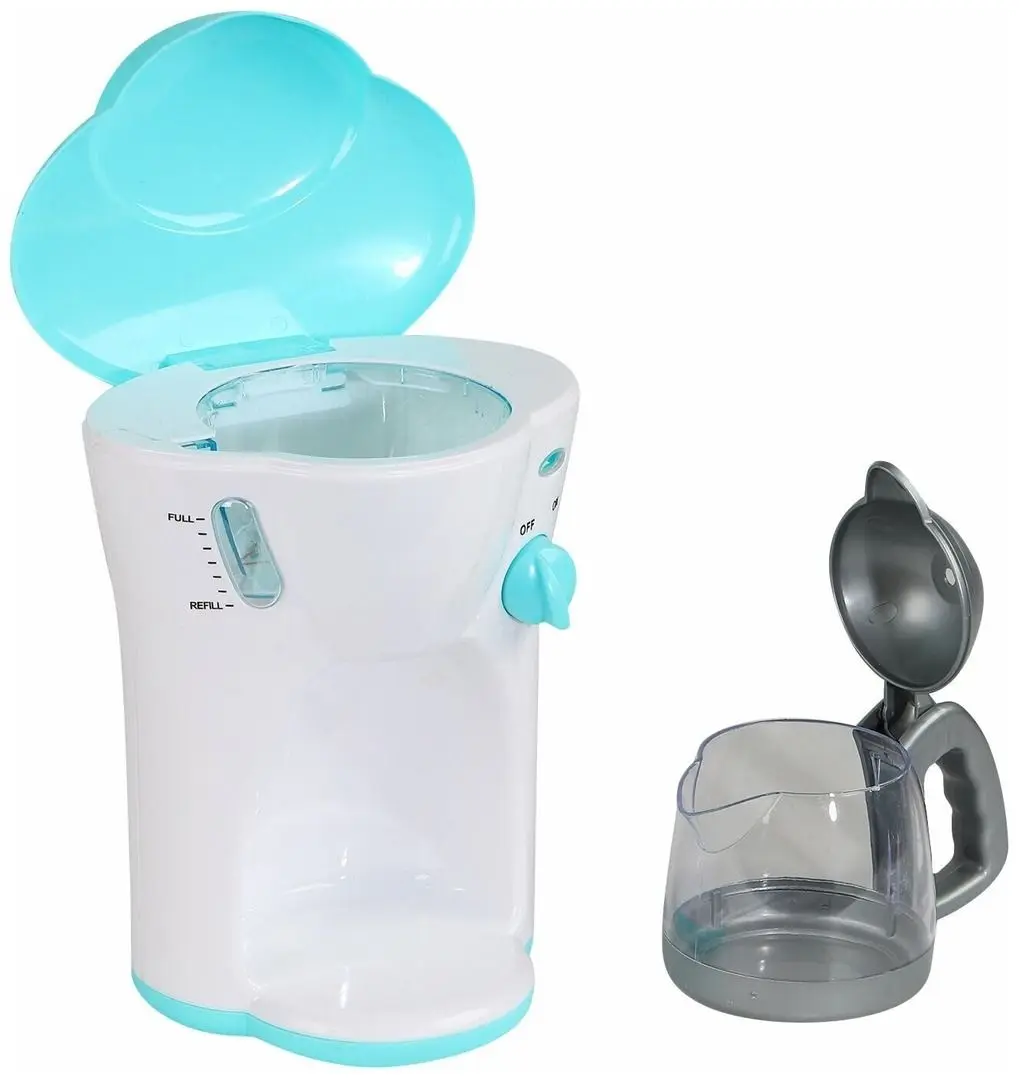 Aparat de cafea de jucărie Little Kitchen 52473 (White/Blue)