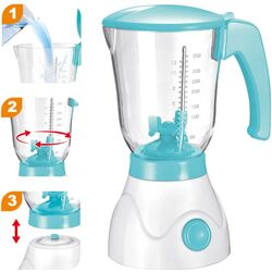 Blender de joaca Little Kitchen 52474 (White/Blue) Thumb