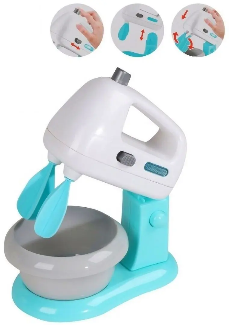 Mixer de jucărie Little Kitchen 52471 (White/Blue)