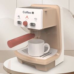 Jucarie cafetiera Coffe Machine YH178-2SE (Beige/White) Thumb