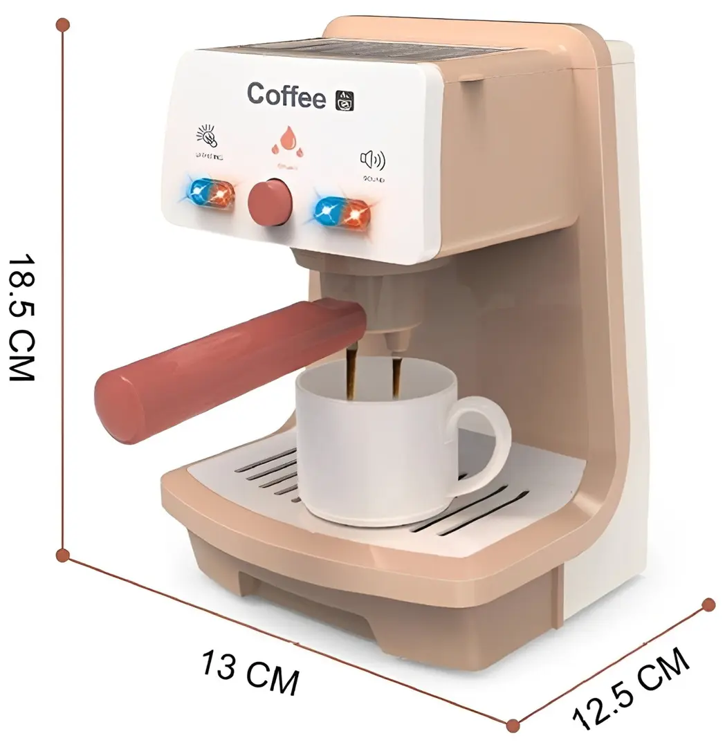 Jucarie cafetiera Coffe Machine YH178-2SE (Beige/White)
