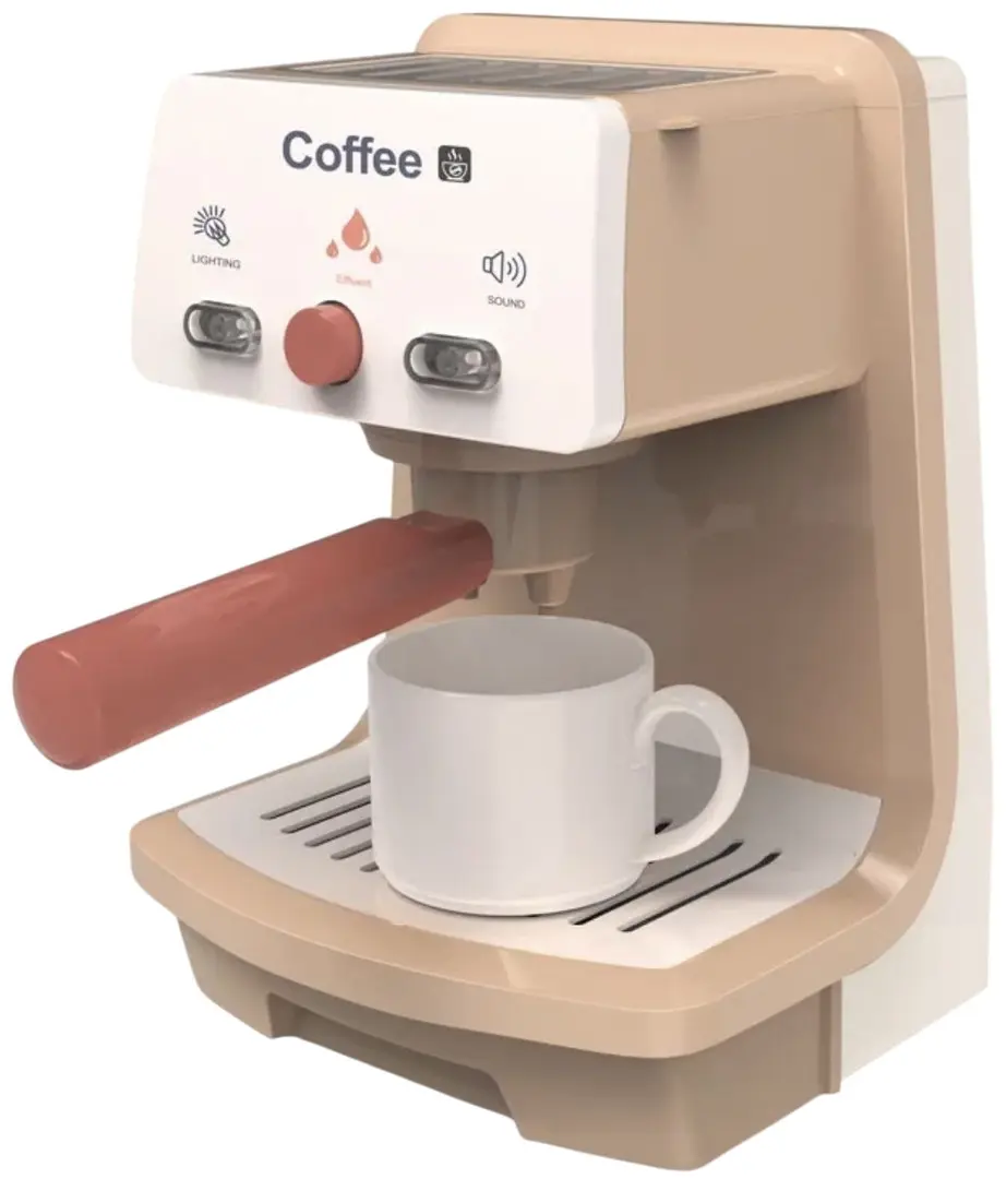 Jucarie cafetiera Coffe Machine YH178-2SE (Beige/White)