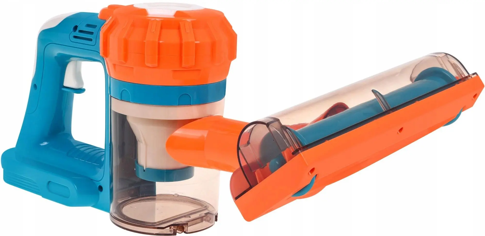 Set de joaca 3in1 Ramiz Vacuum Cleaner Set ZDZ.LD-6611B (Blue/Orange) - 4