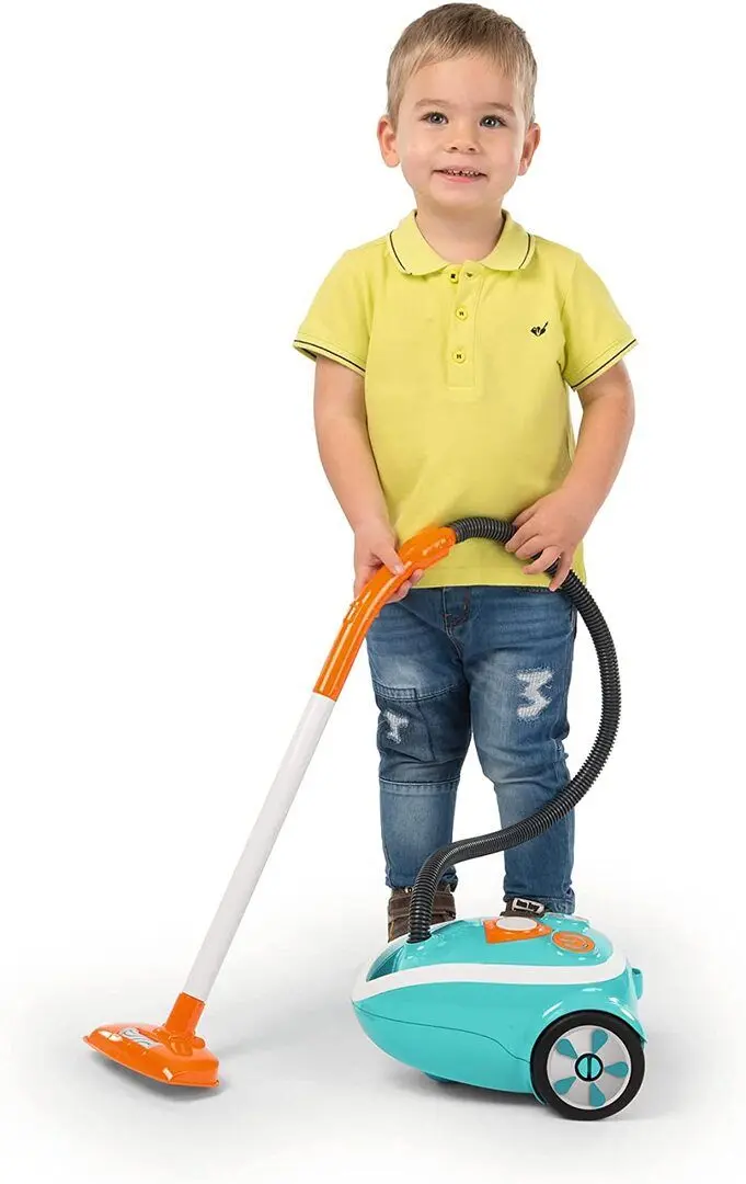 Детский пылесос Smoby 330216 (Turquoise/Orange) - 4