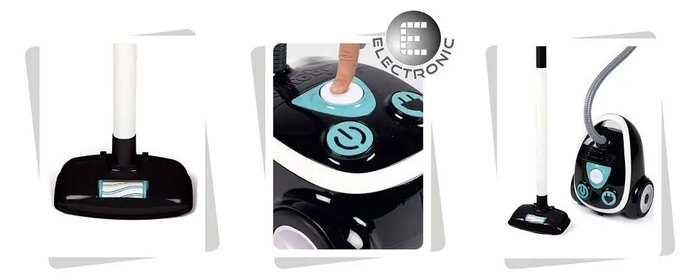 Игрушечный пылесос Smoby Vacuum Cleaner (Blue/Black) - 3