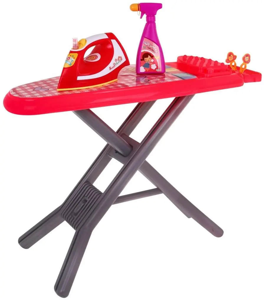 Masa de calcat pentru copii cu accesorii Ramiz Sweet Home Real Working Function (Red) - 2