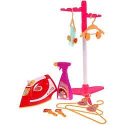 Masa de calcat pentru copii cu accesorii Ramiz Sweet Home Real Working Function (Red) Thumb