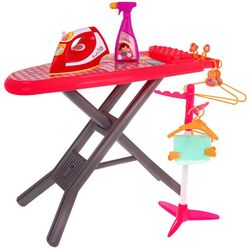 Masa de calcat pentru copii cu accesorii Ramiz Sweet Home Real Working Function (Red)