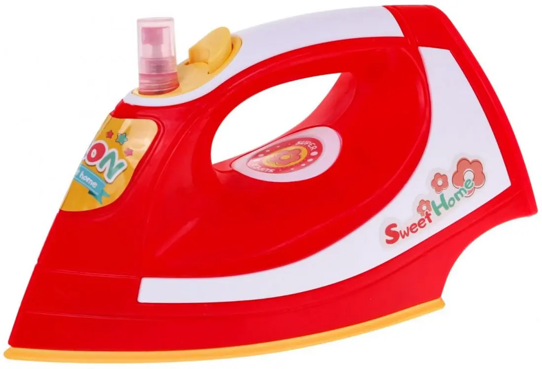 Masa de calcat pentru copii cu accesorii Ramiz Sweet Home Real Working Function (Red) - 4