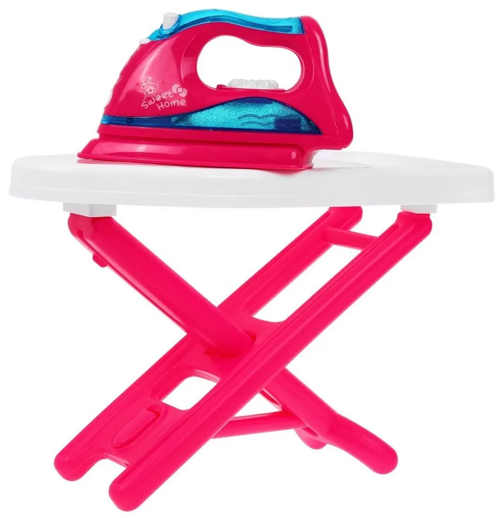 Masa de calcat pentru copii cu accesorii Ramiz Sweet Home Spray Iron (Pink) - 4