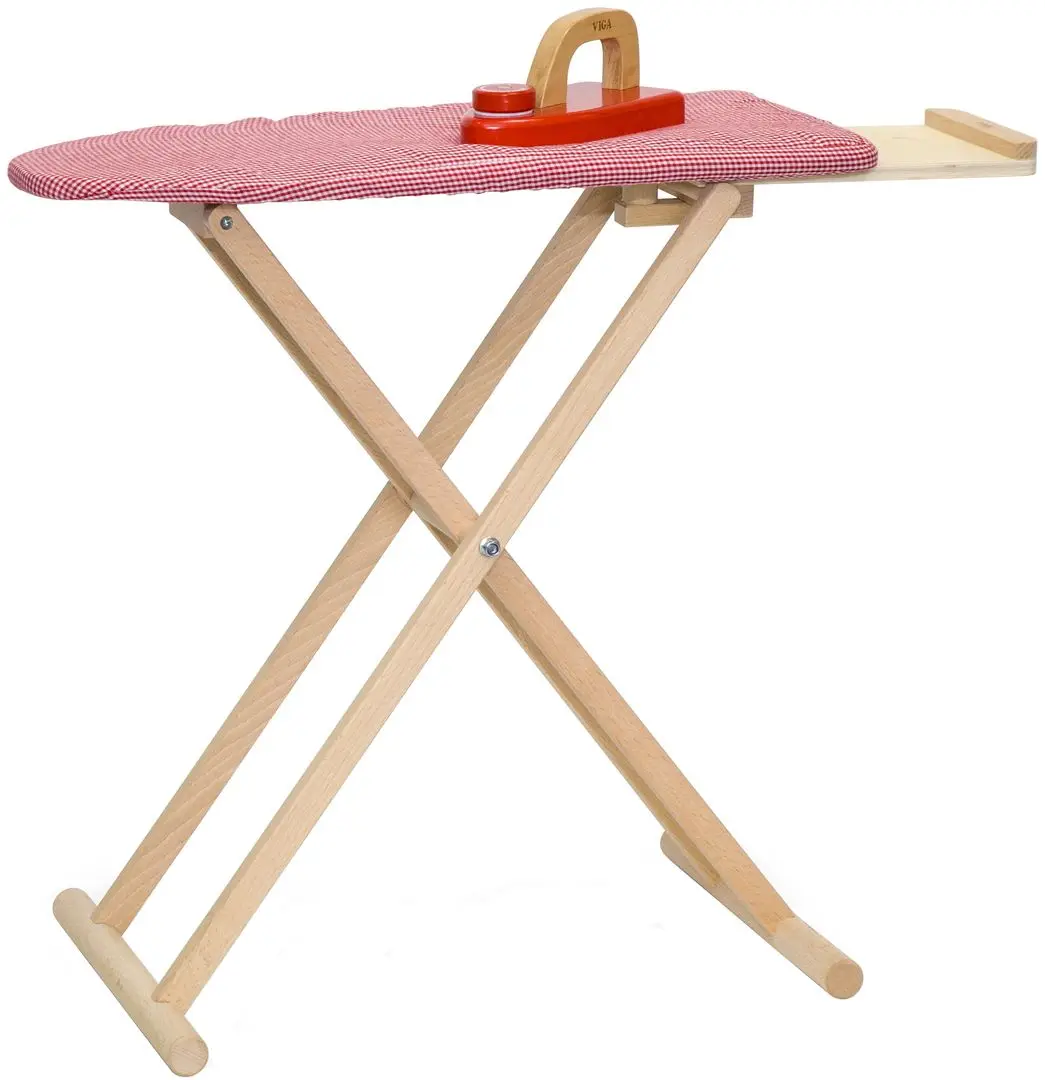 Masa de calcat pentru copii Viga Toys 50823 (Wood/Red)