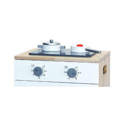 Aragaz de joaca Viga 50762 (Wood/White) Thumb