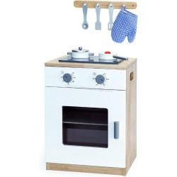 Aragaz de joaca Viga 50762 (Wood/White)