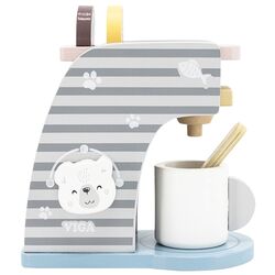 Aparat de cafea de jucărie Viga Toys 44018 (Gray/Blue) Thumb