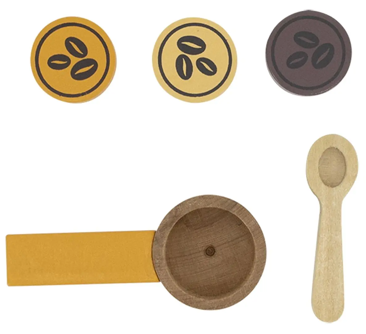 Aparat de cafea de jucărie Viga Toys 44018 (Gray/Blue)