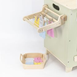 Masina de spalat jucarie Viga Toys PolarB 44246 (Wood/Green) Thumb