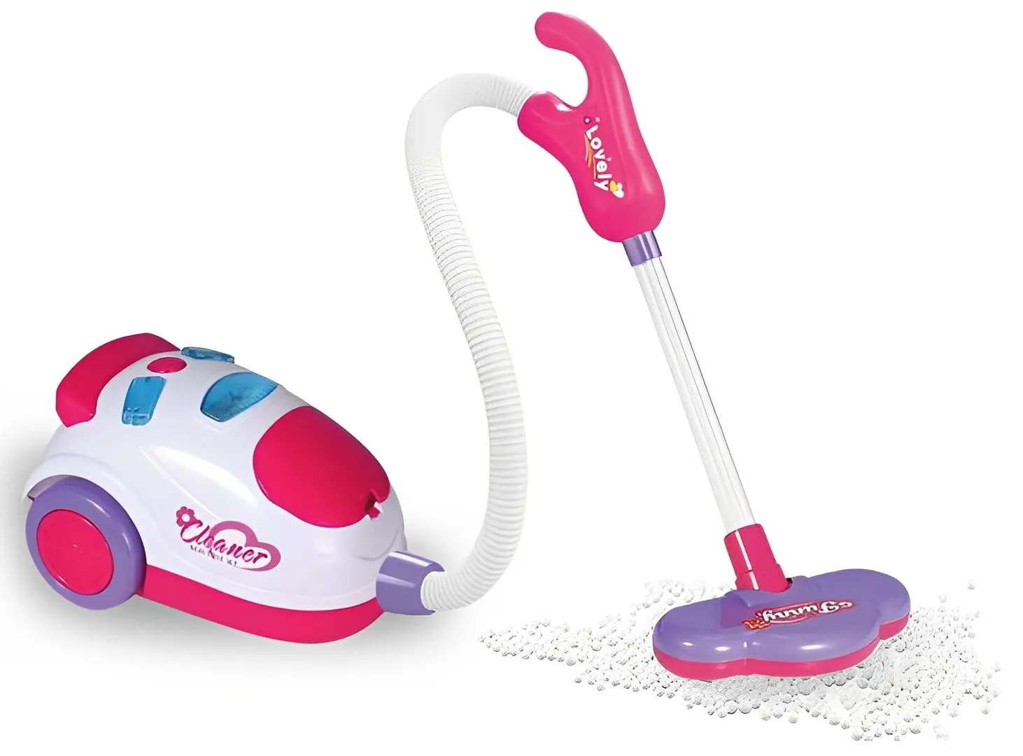 Aspirator jucarie Woopie 28811 (White/Pink)