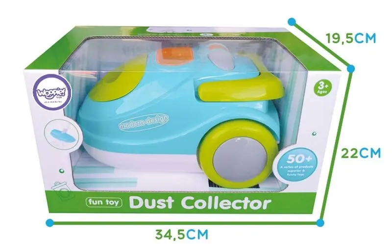 Aspirator de jucarie Woopie Dust Collector 30098 (Blue/Green) - 2