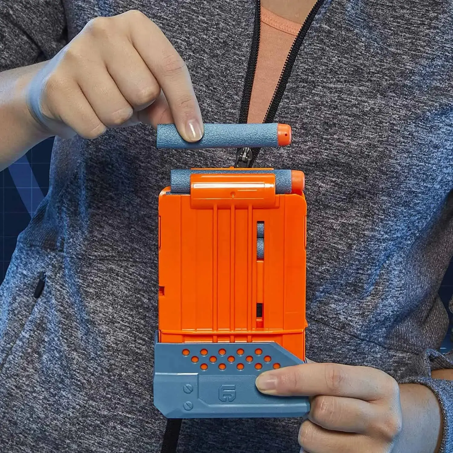 Бластер Hasbro Nerf Elite 2.0 Phoenix CS6 (Blue/Orange)