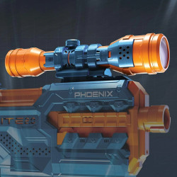 Бластер Hasbro Nerf Elite 2.0 Phoenix CS6 (Blue/Orange) Thumb