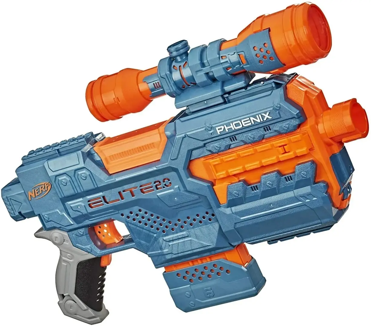 Бластер Hasbro Nerf Elite 2.0 Phoenix CS6 (Blue/Orange)