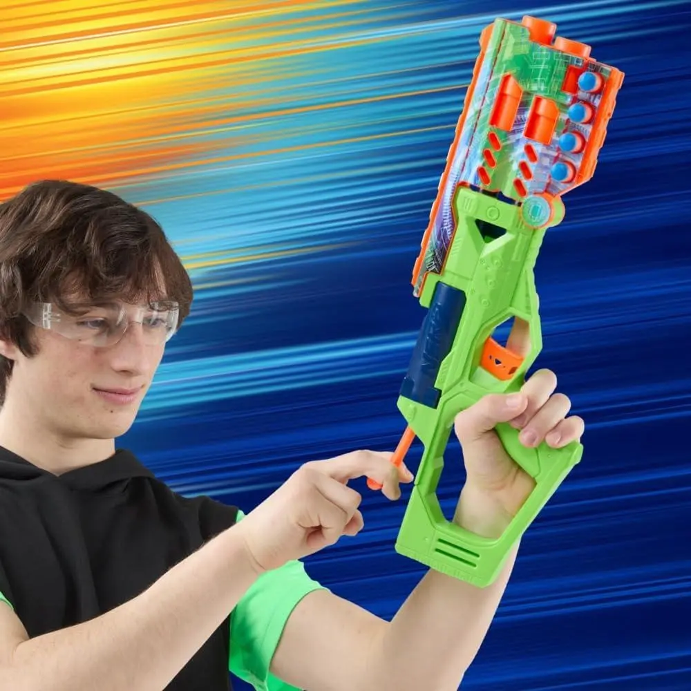 Blaster Hasbro Nerf Jadestrike (Green/Orange) - 3