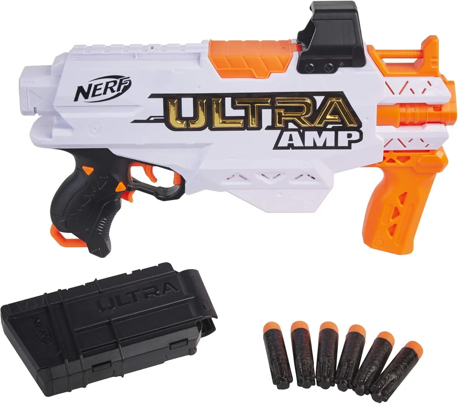 Бластер Hasbro Nerf Ultra Amp (White/Orange)