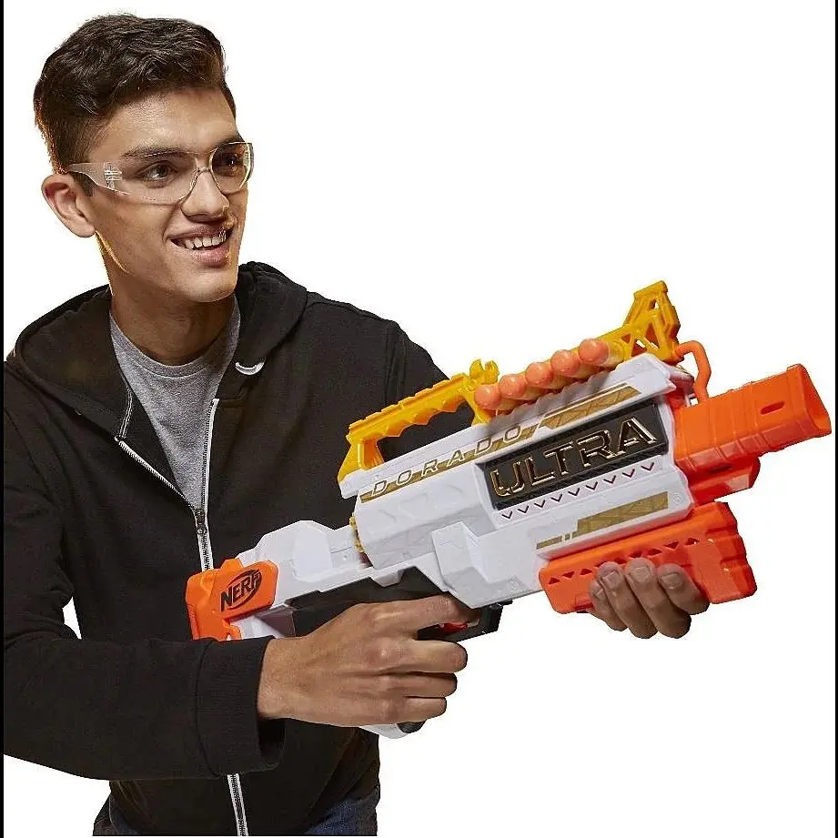 Blaster Hasbro Nerf Ultra Dorado (White/Orange) - 5