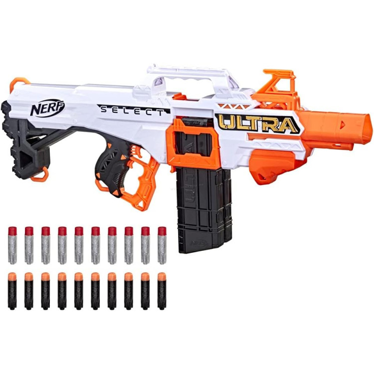Бластер Hasbro Nerf Ultra Select (White/Orange)