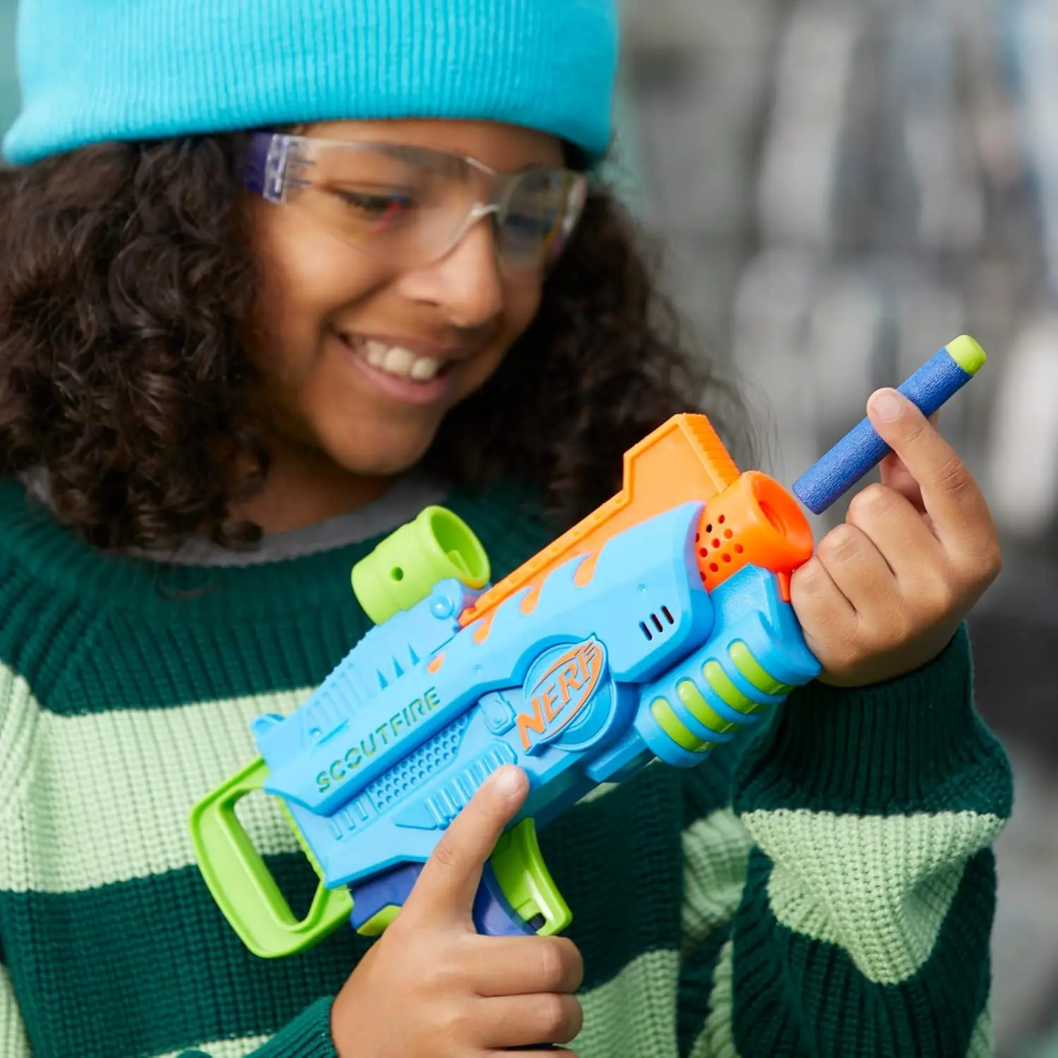 Set blastere Hasbro Nerf Elite Junior Ultimate Starter (Blue/Orange) - 3