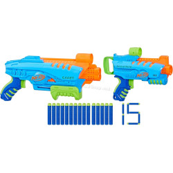 Set blastere Hasbro Nerf Elite Junior Ultimate Starter (Blue/Orange)
