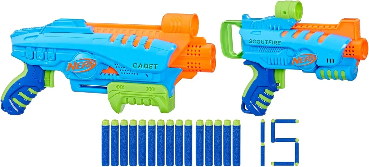 Set blastere Hasbro Nerf Elite Junior Ultimate Starter (Blue/Orange)