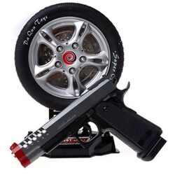 Лазерный пистолет с мишенью Sharp (Black)