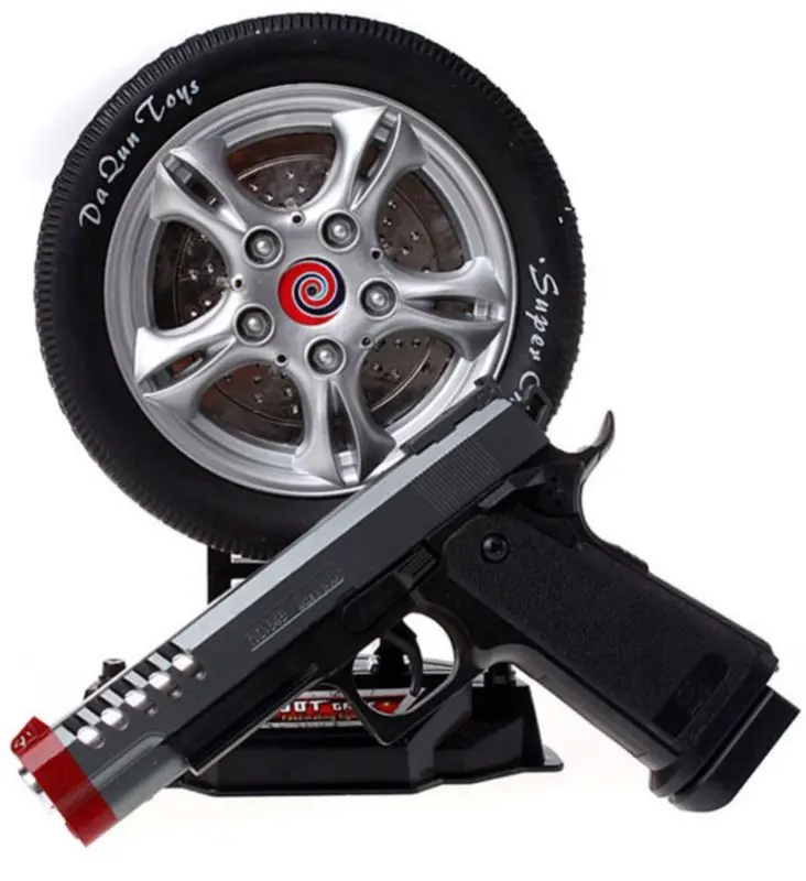 Pistol laser cu tinta Sharp (Black)