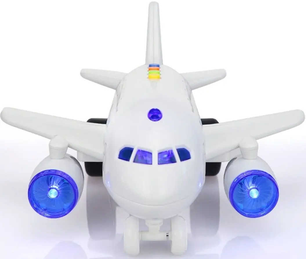 Самолет инерционный Wenyi Сity Service Aviation Nan 720B WY720B 1:160 (White/Blue)