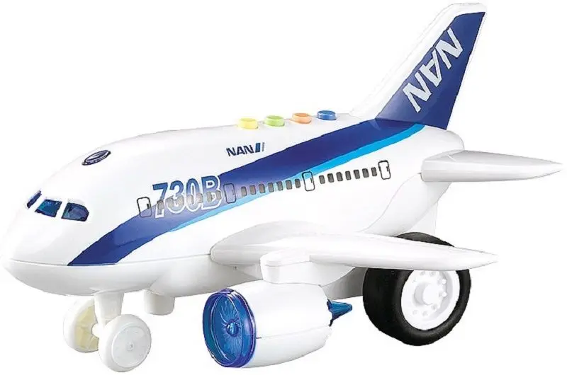 Самолет инерционный Wenyi Сity Service Aviation Nan 730B WY730B 1:120 (White/Blue)