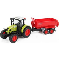 Tractor inertial Wenyi Rural Service Farmland WY900B 1:16 (Green/Red)