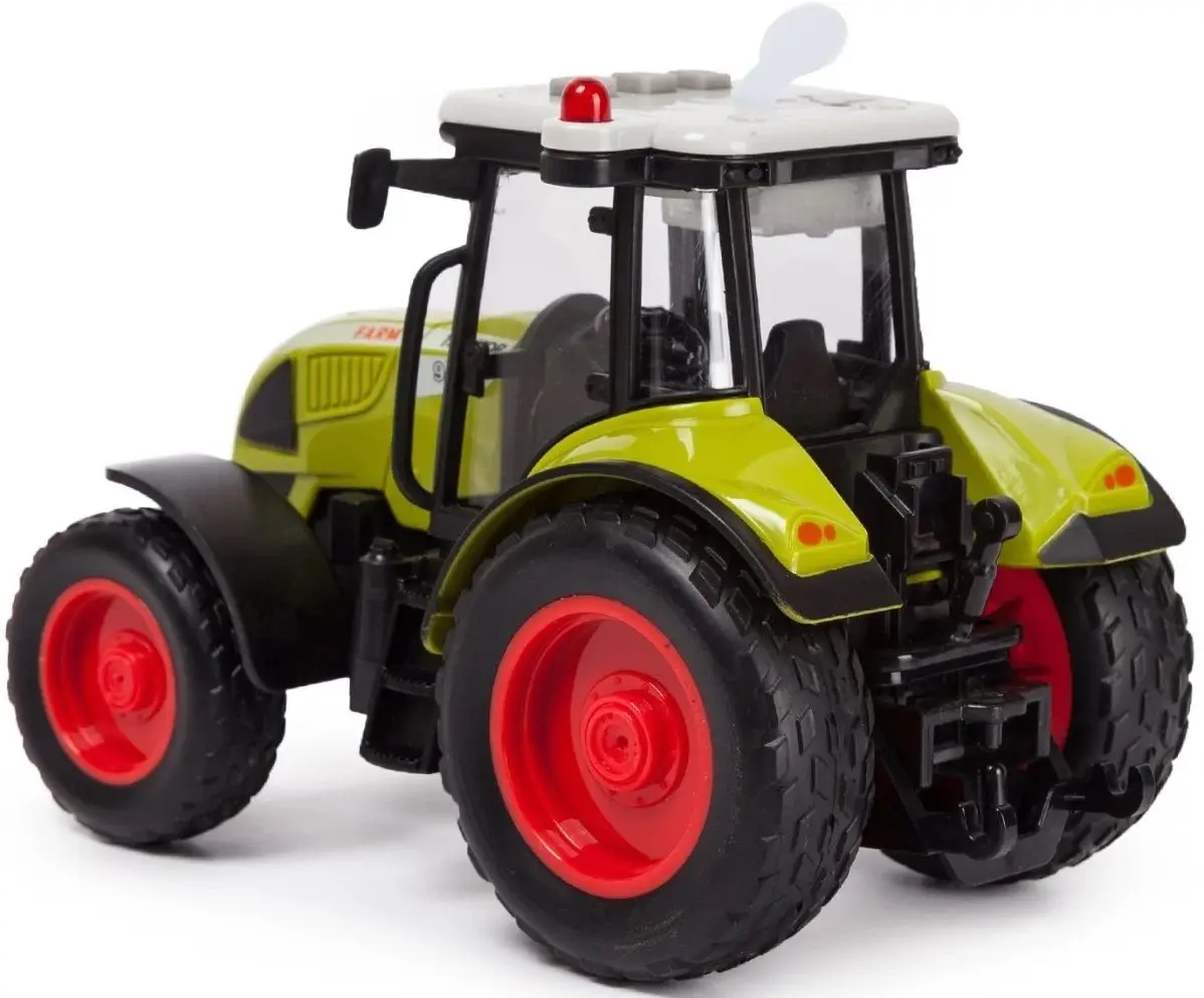 Tractor inertial Wenyi Rural Service Farmland WY900B 1:16 (Green/Red)