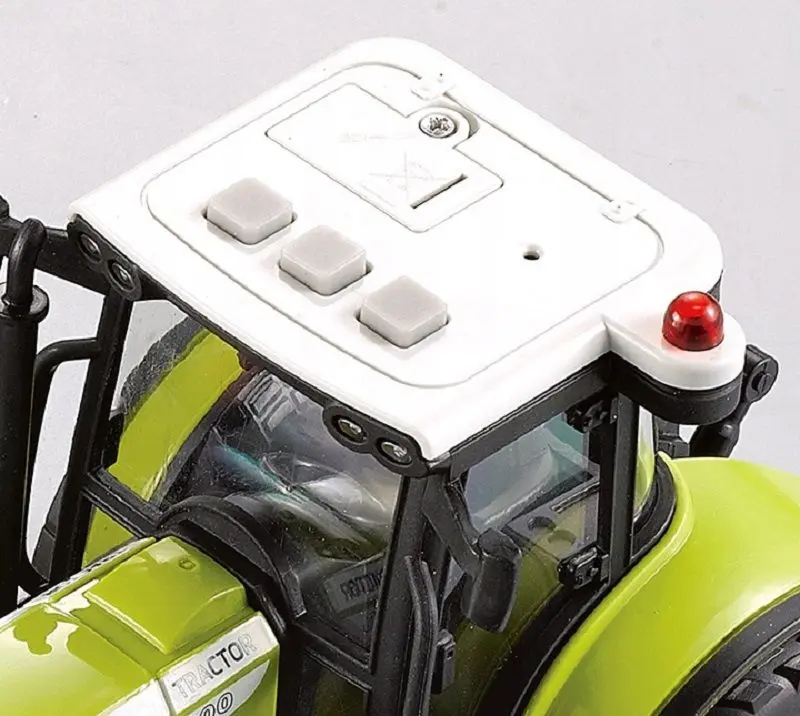 Tractor inertial Wenyi Rural Service Farmland WY900B 1:16 (Green/Red)