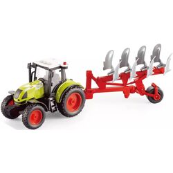 Tractor inertial Wenyi Rural Service Farmland WY900C 1:16 (Green/Red)