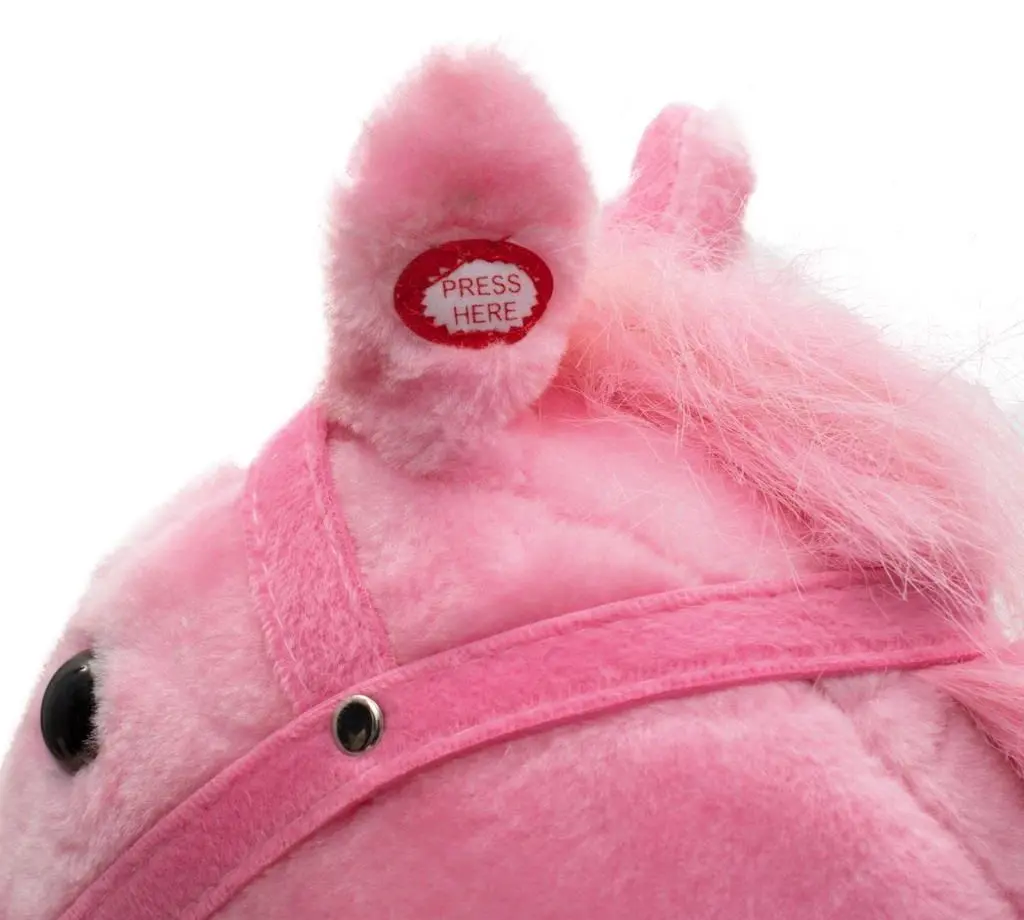 Игрушка-качалка Baby Mix Fiona 46439 (Pink) - 4