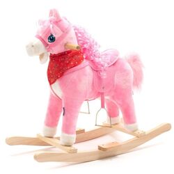 Игрушка-качалка Baby Mix Horse 46436 (Pink)