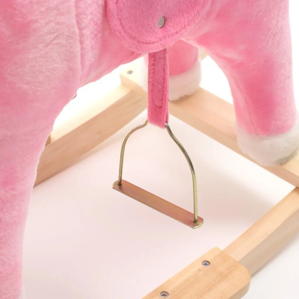 Игрушка-качалка Baby Mix Horse 46436 (Pink) - 5