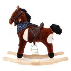 Игрушка-качалка Baby Mix Horse 46440 (Dark Brown) Thumb