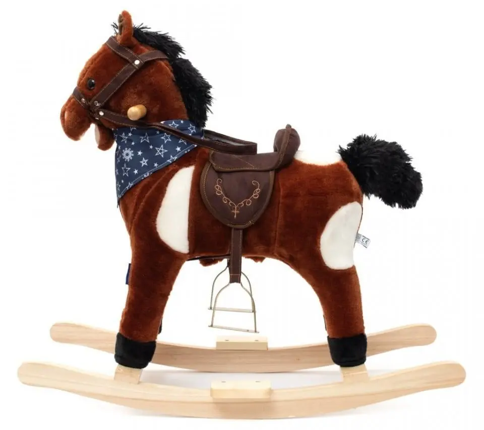 Игрушка-качалка Baby Mix Horse 46440 (Dark Brown)