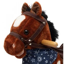 Игрушка-качалка Baby Mix Horse 46440 (Dark Brown) Thumb