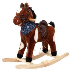 Игрушка-качалка Baby Mix Horse 46440 (Dark Brown)